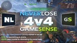 neverlose vs gаmеsеnsе BETA  4 vs 4 PREMIER HvH [upl. by Justicz187]