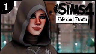 Playing The Sims 4 Life and Death for the FIRST TIME 𓌳 [upl. by Nessah]