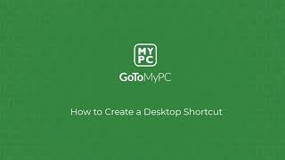 GoToMyPC  Desktop Shortcuts [upl. by Leis]