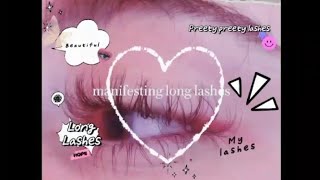 long lashes subliminal 🌷《FAST RESULT》 [upl. by Raddy812]