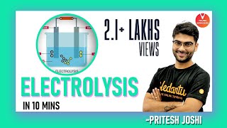 Electrolysis in 10 Mins by Pritesh Sir  CBSENCERT Class 8 Science  Chemistry [upl. by Gweneth]