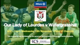 Our Lady of Lourdes v Watergrasshill [upl. by Donahue230]