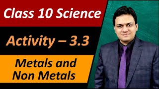 Activity 33 Class 10 Science Chapter 3 Metals and Non Metals [upl. by Henden]