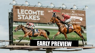 2024 LECOMTE STAKES FIRST LOOK PREVIEW  Fairgrounds [upl. by Negrom943]