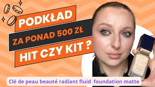 podkład CLE DE PEAU RADIANT FLUID FOUNDATION recenzja [upl. by Millar183]