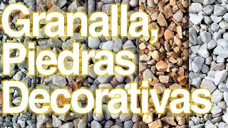 como hacer un jardin con piedras decorativas [upl. by Terese520]