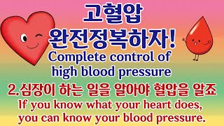 Eng Sub 고혈압완전정복 2심장이 하는 일을 알아야 혈압을 알죠  Complete control of high blood pressure 2  민애니 제작 [upl. by Krusche]