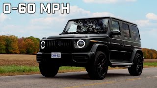 How Fast 060 MPH  MercedesAMG G 63 G Wagon [upl. by Ttocserp]