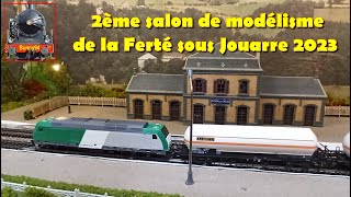 2 ème salon de modélisme ferroviaire de La Ferté sous Jouarre novembre 2023 [upl. by Lavro]