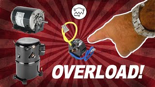 How Electric Motor Overload Protectors Work amp How To Test Them [upl. by Eigna578]