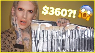 THE TRUTH… 360 KYLIE COSMETICS BRUSH SET REVIEW [upl. by Arytas15]