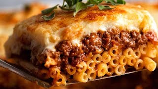 Pastitsio  Greek pasta bake [upl. by Raual]