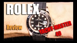 Rolex YachtMaster 40 Review [upl. by Sewellyn687]