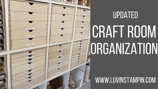 Craft Room Organization Update [upl. by Bianchi]