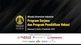 Live Wisuda Program Sarjana Rumpun Sosial Humaniora dan Program Pendidikan Vokasi [upl. by Ymled148]