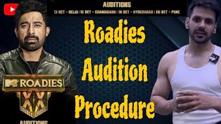 Roadies Audition Procedure  Roadies Audition Dates Out 😳 [upl. by Rosenthal]