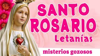 SANTO ROSARIO a la Virgen María🙏de hoy lunes 3 de junio MISTERIOS GOZOSOS completo con letanías [upl. by Narik515]