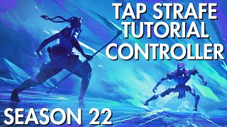 HOW TO TAP STRAFE ON CONTROLLER SEASON 22 [upl. by Charters]