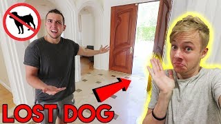 LOST DOG PRANK ON ROOMMATE  Sam Golbach [upl. by Chan794]