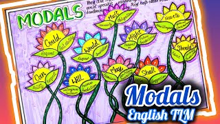 Modalsmodals in english grammartlmmodals projectmodal chartmodal verbsmodal tlmenglish tlm [upl. by Atteuqehs218]