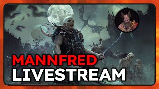 Mannfred von Carstein livestream part 2  Total war Warhammer 3 [upl. by Curkell]