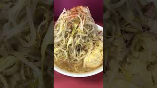 【ラーメン二郎 ひばりヶ丘駅前店】japanjapantravel tokyojapanesefoodramen ＃旅行＃ラーメン＃東京＃食べ歩き＃ラーメン二郎＃ひばりヶ丘二郎 [upl. by Anitnatsnok68]