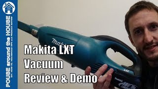 Makita LXT Vacuum Cleaner review and demo DCL180Z Makita Hoover [upl. by Armin224]