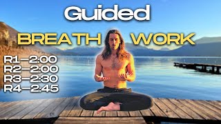 4 Rounds of Guided Rhythmic Breathing For LONG Breath Holds I 3 Part Breath [upl. by Bay]