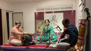 Dikshitar Aradhana  Navagraha Kritis  Anupama  Vocals S Dinesh  Violin Swaminath  Mridangam [upl. by Vorfeld]