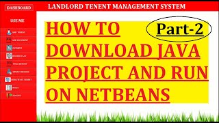 how to download java projects and run into Netbeans [upl. by Oilla805]