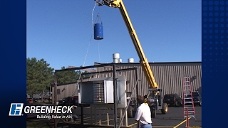 Greenheck Dampers  UL 555 Duct Impact Test [upl. by Sherry]