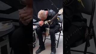 James Hetfield Back Stage Moment Metallica Shorts Motivation [upl. by Ailak]