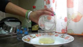 EXPERIMENTO QUÍMICA BICARBONATO Y LIMÓN [upl. by Attehcram]