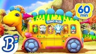 The Wheels on the Bus  More Badanamu Nursery Rhymes  Kids Dance Songs and Videos [upl. by Iaht965]