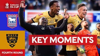 Ipswich Town v Maidstone United  Key Moments  Fourth Round  Emirates FA Cup 202324 [upl. by Silin]