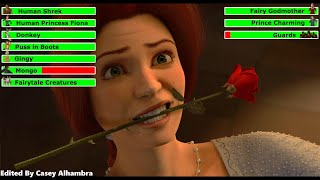 Shrek 2 2004 Final Battle with healthbars [upl. by Molly]