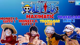 ✨Complete✨ONE PIECE✨MAXIMATIC Collection✨Monkey D Luffy I amp II✨Trafalgar Law I amp II [upl. by Micaela]