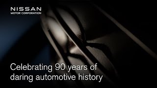 Celebrating 90 years of daring automotive history  Nissan [upl. by Carleen]