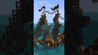 Lets Build a Pirate Ship  minecraft [upl. by Adidnac]