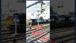 Indian Railway IndianLocomotiveClass WDM2railIndianRailway 9112024tradingdailyviralshorvideo [upl. by Azeret]