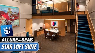 Allure of the Seas  Ultra Spacious Balcony Stateroom Tour amp Review 4K  Royal Caribbean Cruise [upl. by Siubhan]