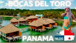 FIRST TIME IN AN OVERWATER BUNGALOW  PANAMA’S HIDDEN PARADISE [upl. by Seravart]