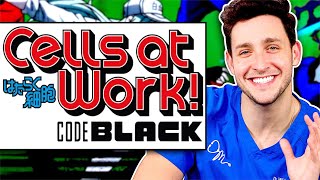 Doctor Reacts To Cells At Work Code Black Ep 1 [upl. by Earahs963]