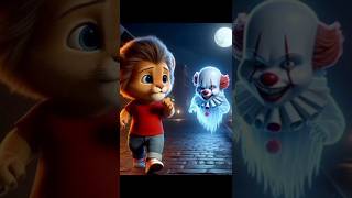 शेरू के घर आया भूतिया जोकर  A ghostly clown comes to Sherus house shorts short [upl. by Nahgeam726]