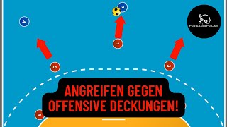 Effektiv angreifen gegen offensive Deckungen Basics für den Angriff gegen 321 und 51Deckung [upl. by Llecrup872]