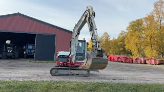 Köp Grävmaskin Takeuchi TB370 på Klaravik [upl. by Orhtej]