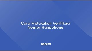 Cara Melakukan Verifikasi Nomor Handphone [upl. by Enala]