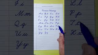 Cursive writing a to z  Cursive abcd  Cursive handwriting  Cursive letter  Cursive writing abcd [upl. by Onitram580]