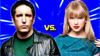 Nine Inch Nails vs Taylor Swift  quotYou Belong with the Hand of Disciplinequot [upl. by Deerc165]