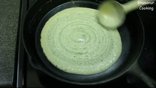 Moong Dal Dosa  Whole Green Gram Dosa  Pesarattu Recipe  Protein Rich Breakfast Recipe [upl. by Natalina]